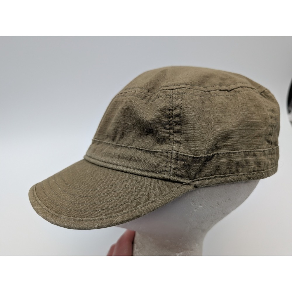 George Mens Cadet Hat Olive Green Ripstop Cotton Military Cap L/XL UH1114282